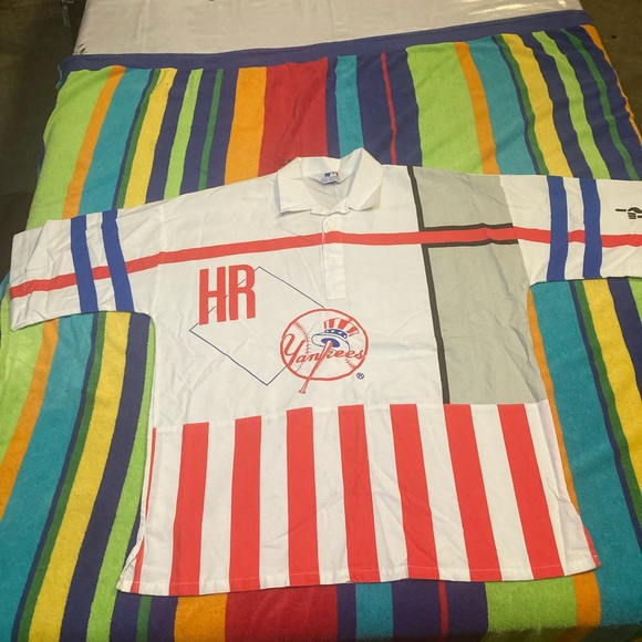 Vintage New York Yankees jersey polo medium - Picture 1 of 3